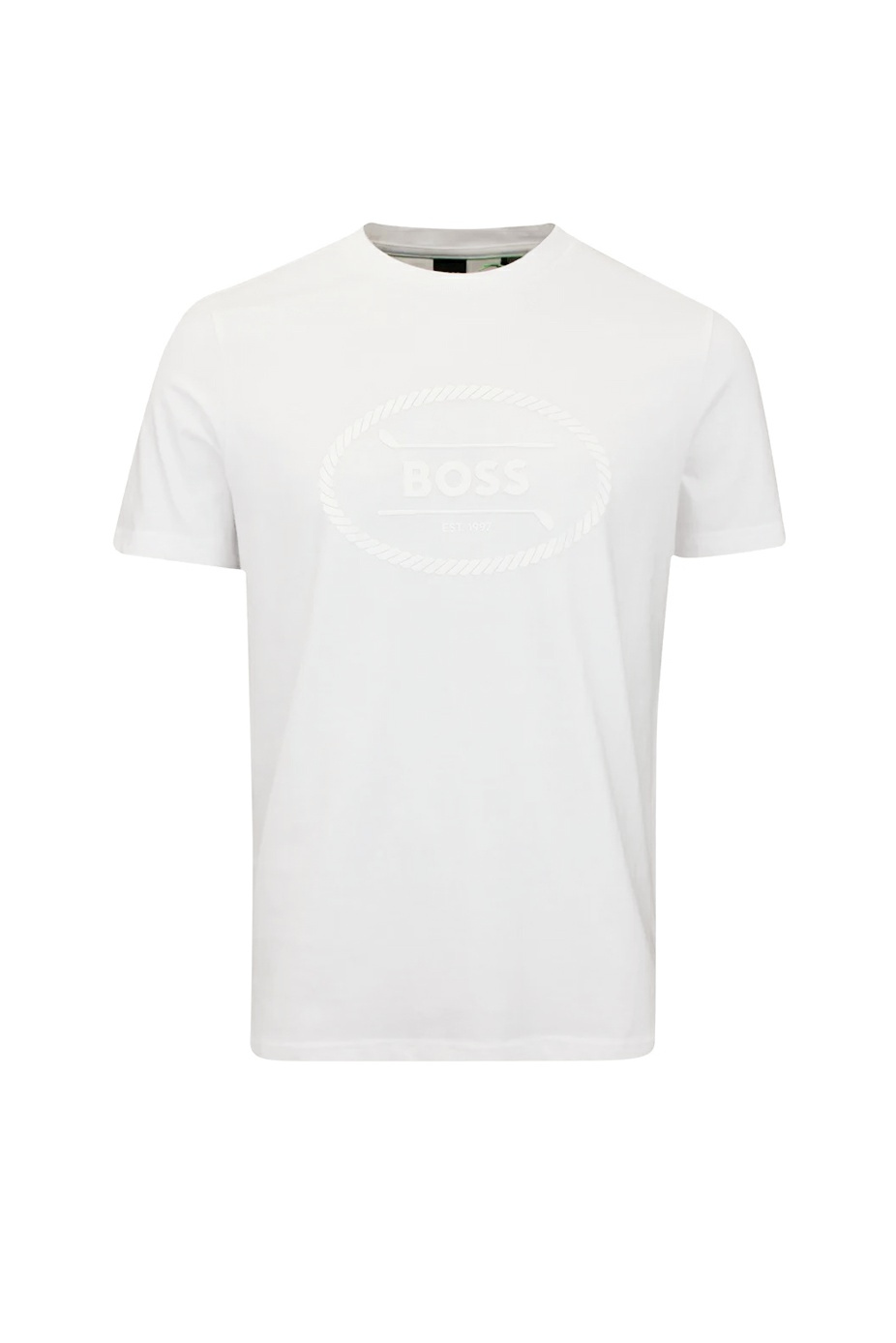 Мужской BOSS Футболка Tee Logo Heritage из хлопка (цвет ), артикул 50537825 | Фото 1