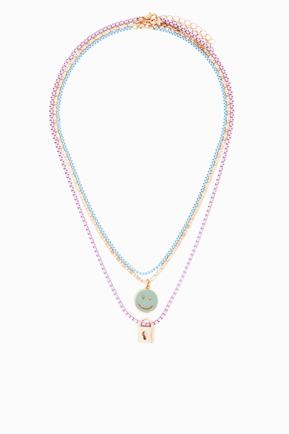 Parfois Набор контрастных ожерелий с подвесками (цвет ), артикул 186738 | Фото 1