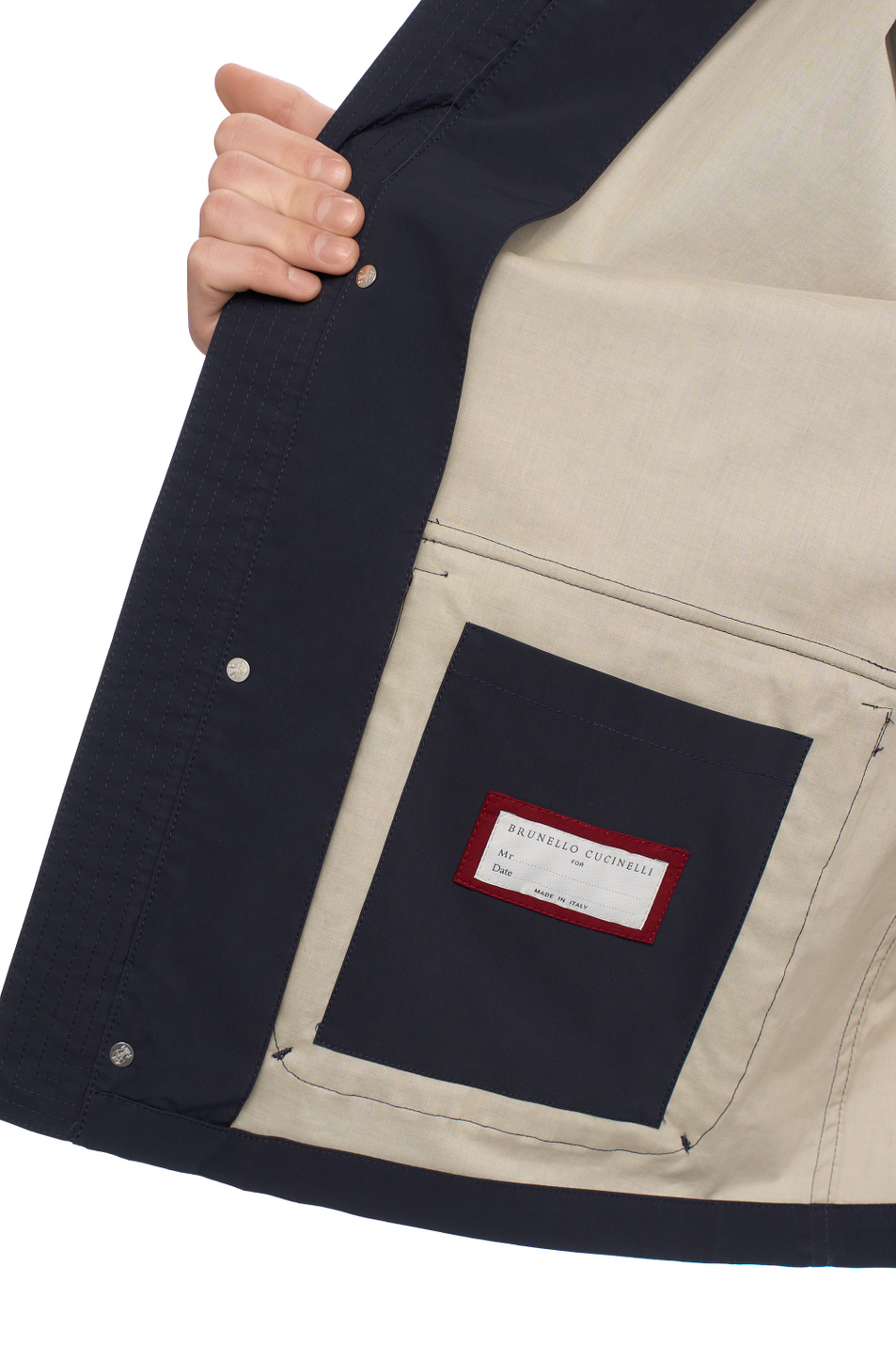 Мужской Brunello Cucinelli Куртка однотонная (цвет ), артикул MR4566490 | Фото 7