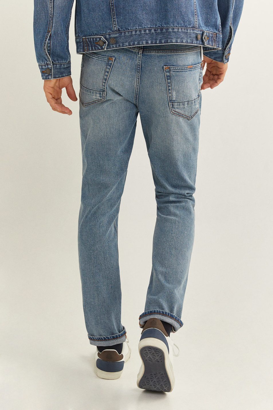 Springfield Мужские рваные джинсы (цвет ), артикул 1759833 | Фото 3