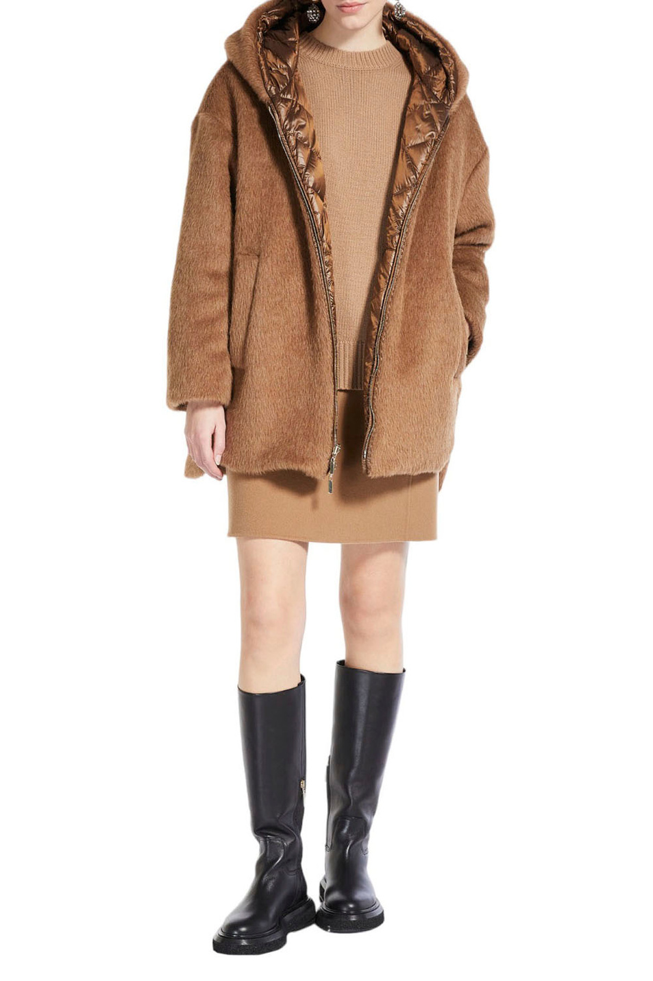 Женский Max Mara Куртка двустороняя SPACEFE (цвет ), артикул 2394860236 | Фото 2
