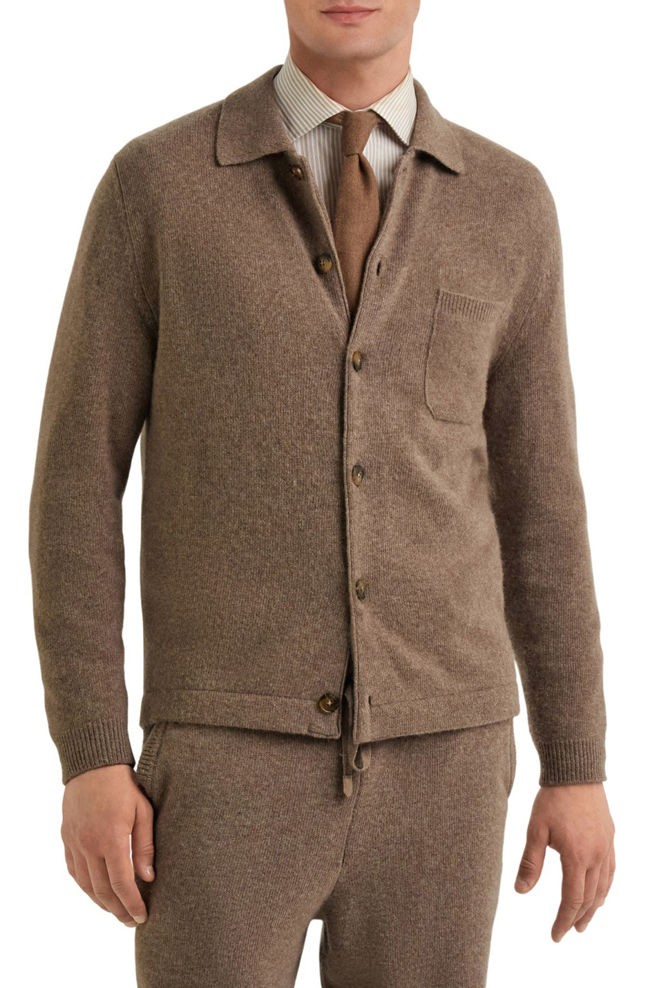 Мужской Canali Кардиган с накладным карманом (цвет ), артикул C1142MK02164 | Фото 4