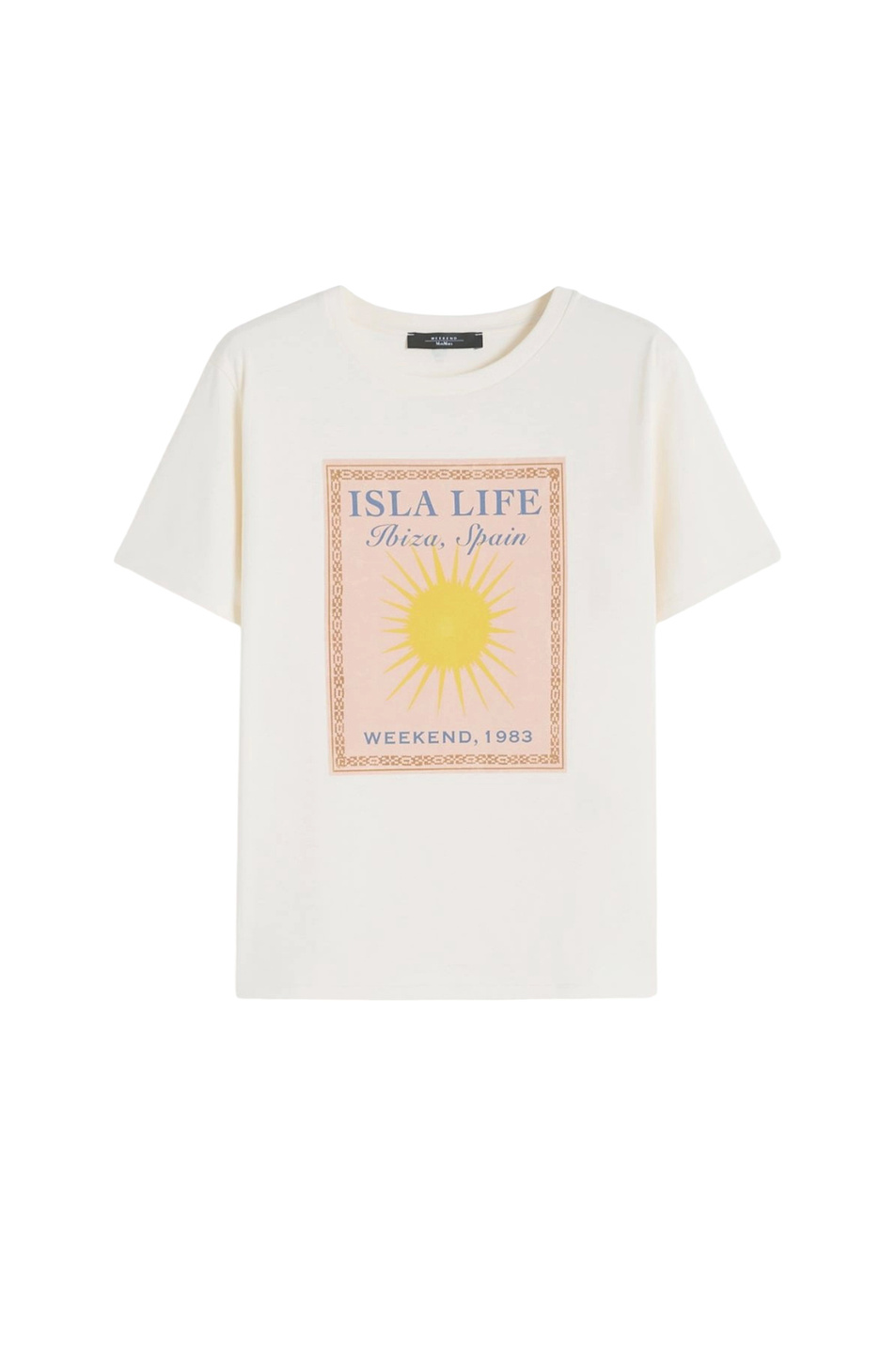 Женский Weekend Max Mara Футболка PANTERA из хлопка (цвет ), артикул 2615971032 | Фото 1