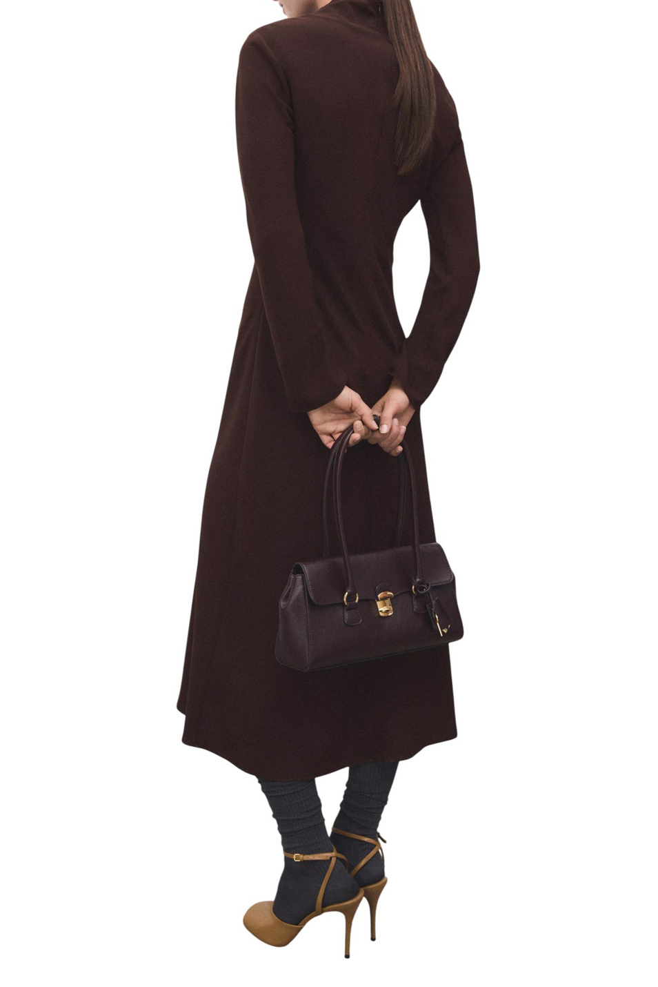 Женский Mango Платье CARO с драпировкой (цвет ), артикул 17047808 | Фото 3