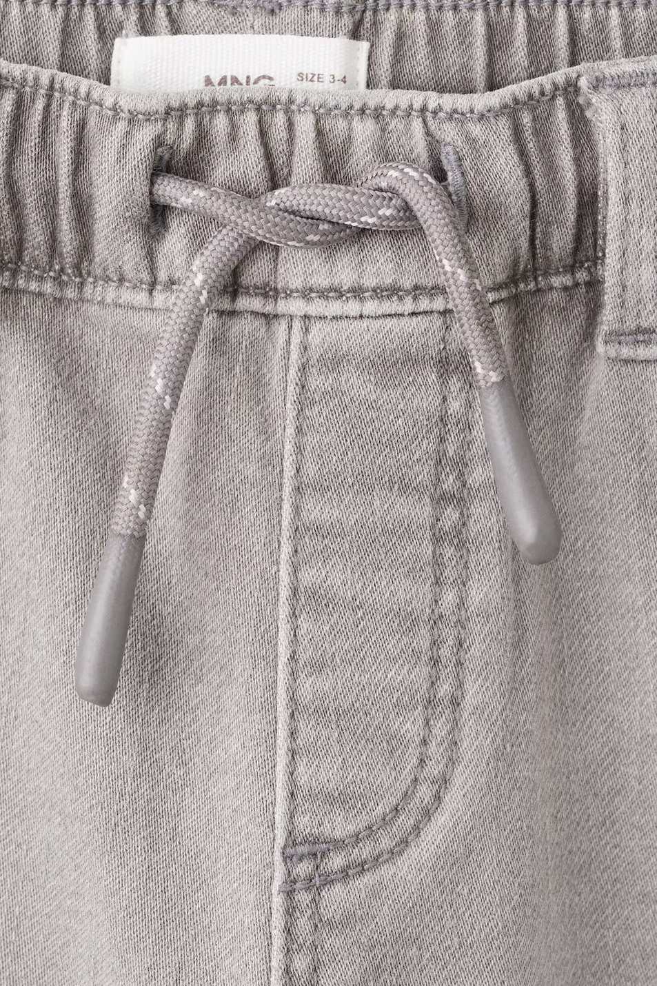 Мальчикам Mango Kids Джинсы PABLO зауженного кроя (цвет ), артикул 27041241 | Фото 3