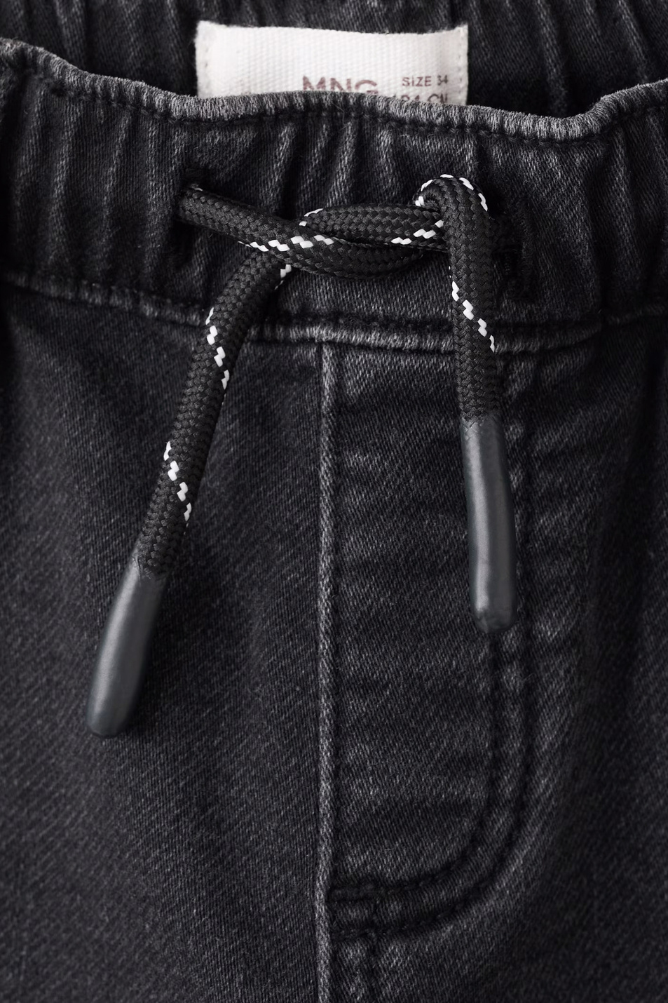 Мальчикам Mango Kids Джинсы PABLO зауженного кроя (цвет ), артикул 27041241 | Фото 3