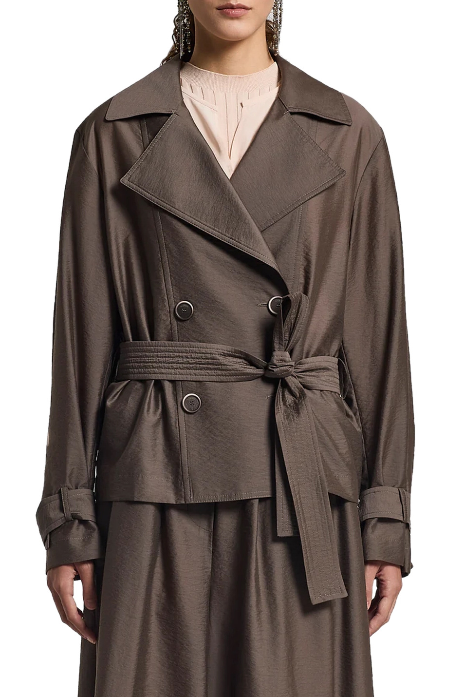 Женский Peserico Тренч укороченный (цвет ), артикул A25126A-01939 | Фото 4