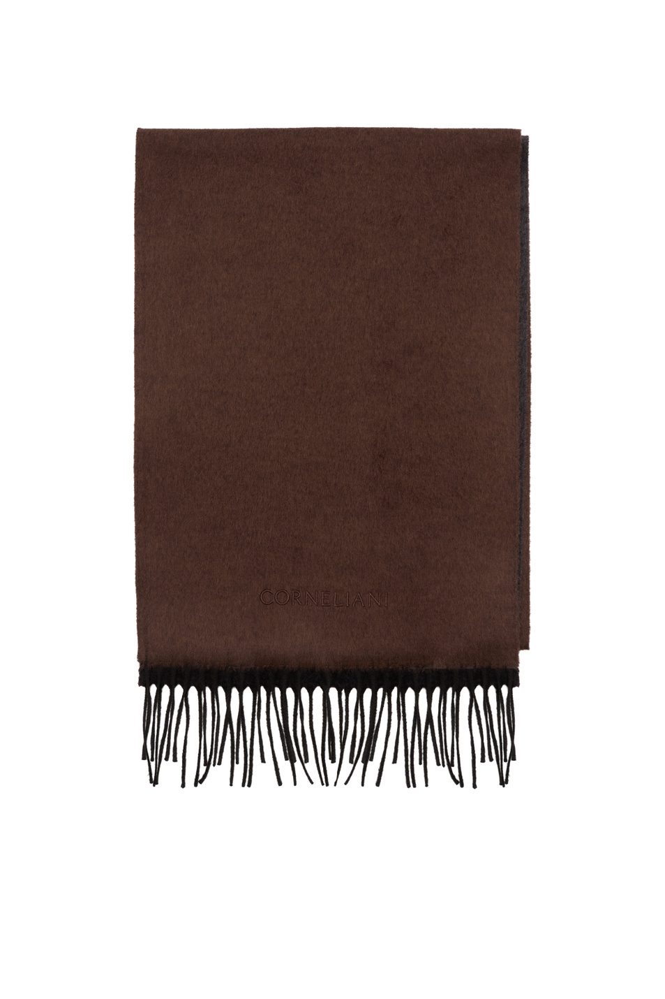 Шарф из шелка и кашемира|Основной цвет:Коричневый Мужской Corneliani Шарф из шелка и кашемира (цвет ), артикул 26B362-2629020 | Фото 1