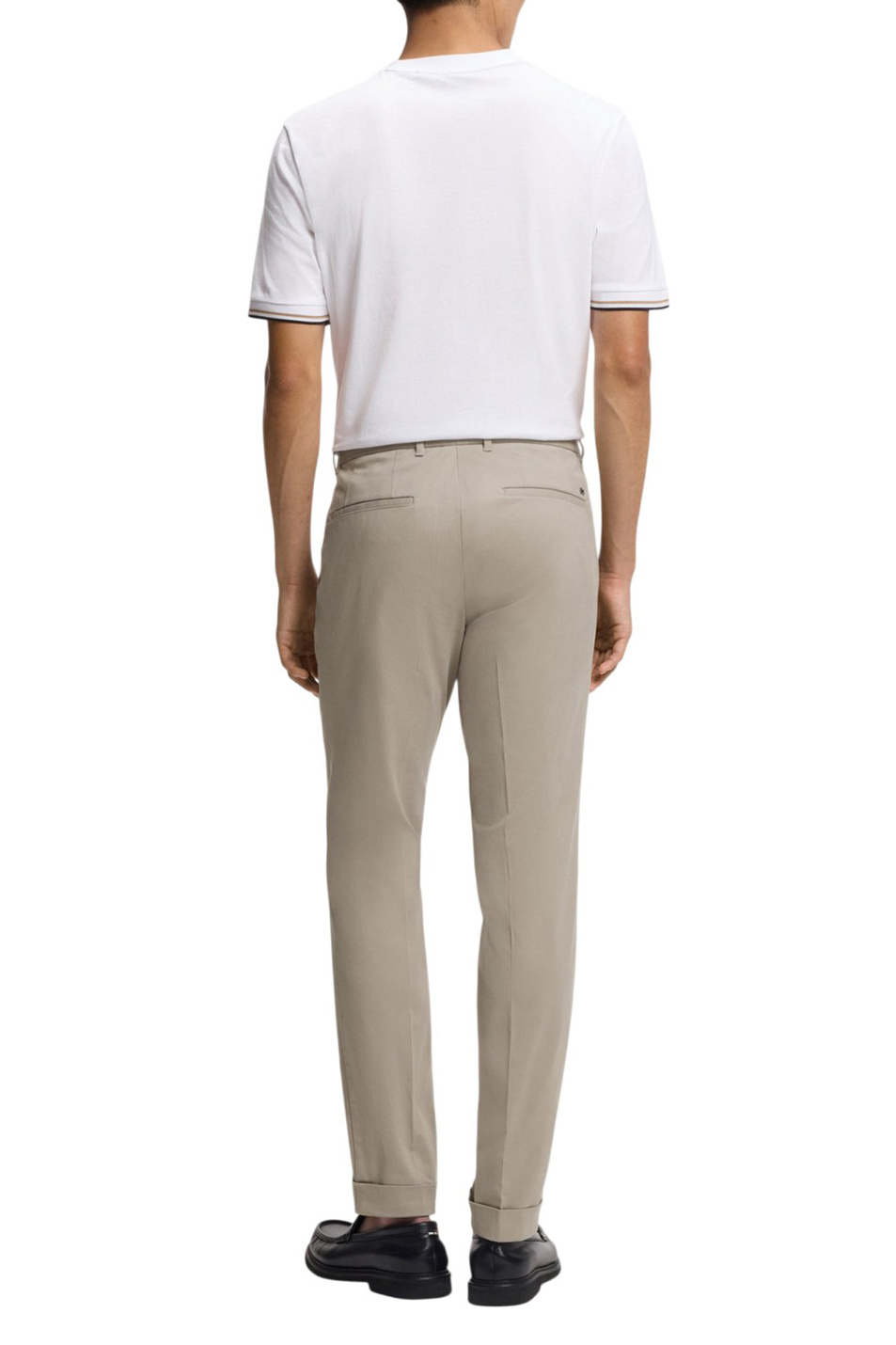 Мужской BOSS Брюки Genius из эластичного хлопка (цвет ), артикул 50555035 | Фото 4