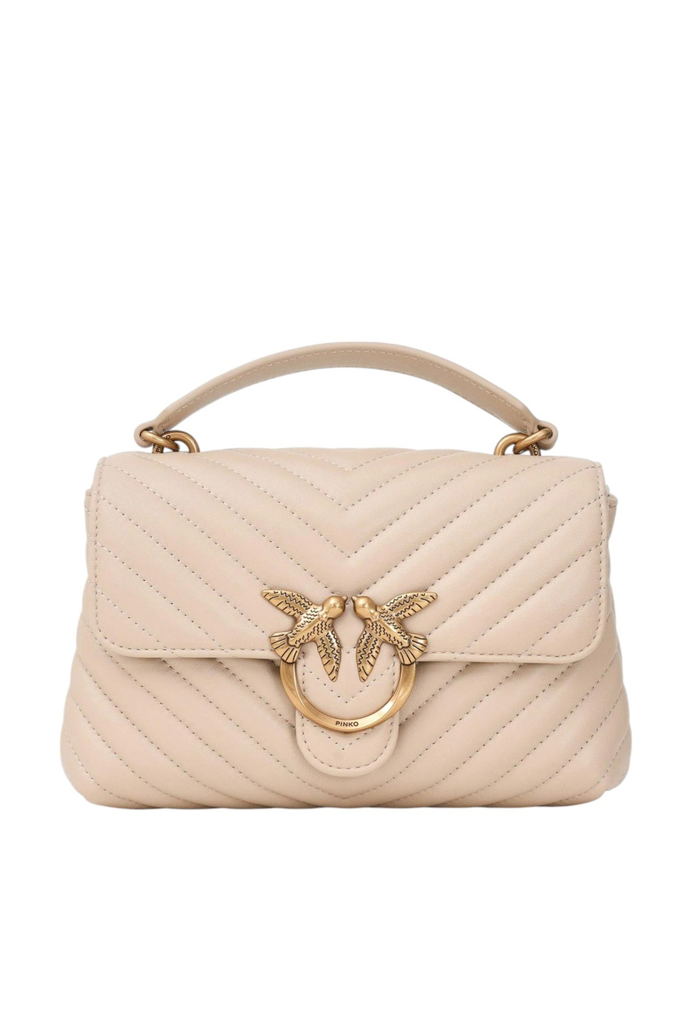 Женский Pinko Сумка LOVE LADY PUFF MINI из натуральной кожи (цвет ), артикул 100044A0GK | Фото 1
