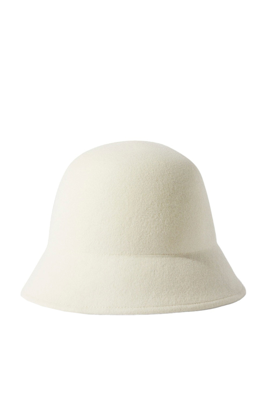 Шляпа однотонная|Основной цвет:Белый|Артикул:212483 | Фото 1