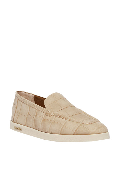 Лоферы SOFTLOAFER из натуральной кожи|Основной цвет:Бежевый Женский Max Mara Лоферы SOFTLOAFER из натуральной кожи (цвет ), артикул 2414521231 | Фото 2