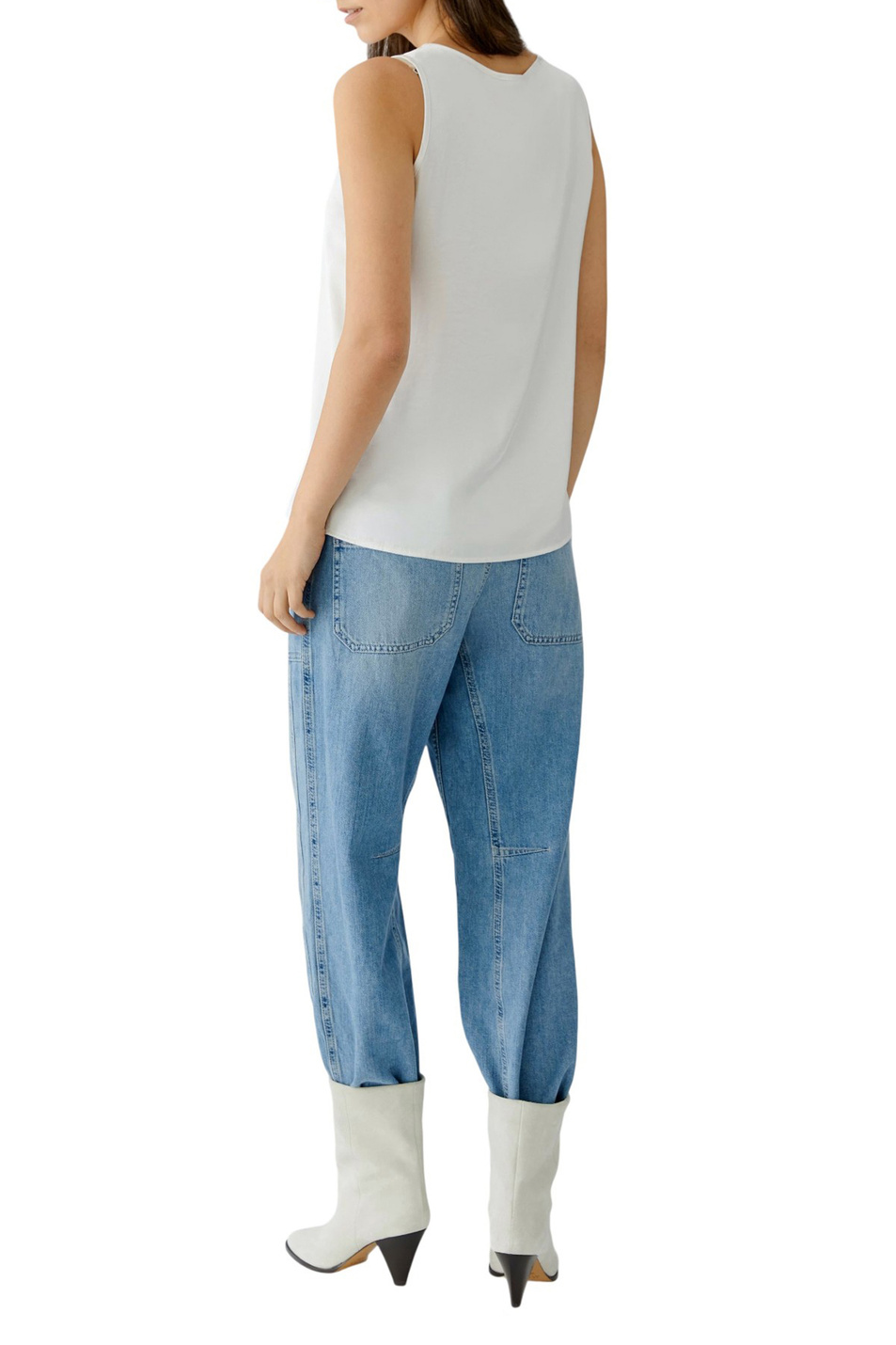 Женский OUI Топ однотонный (цвет ), артикул 96800 | Фото 5