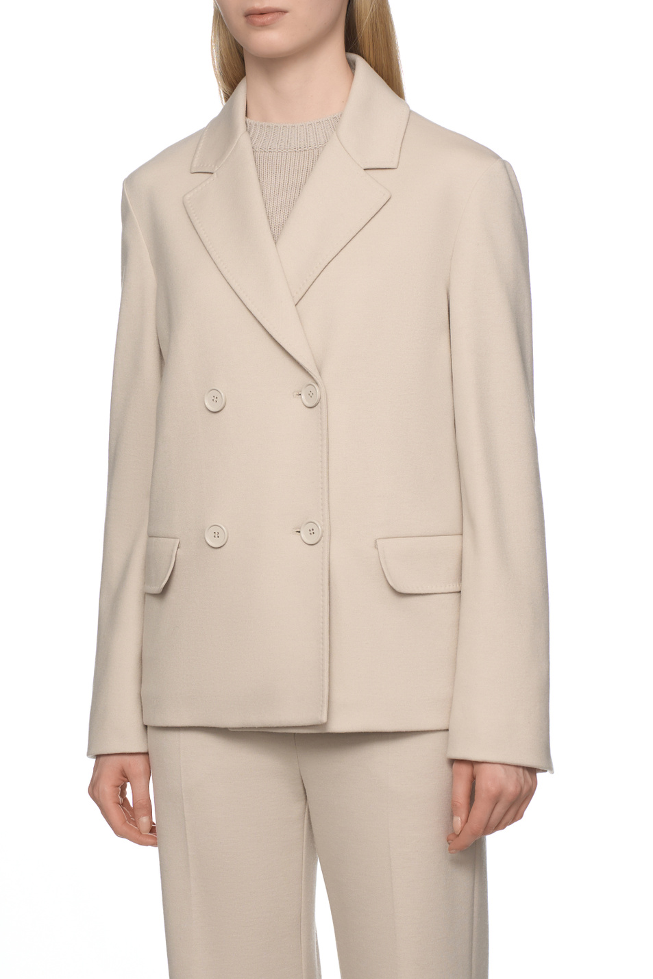 Женский Max Mara Пиджак FARFALLA из смесовой шерсти (цвет ), артикул 2619911041 | Фото 4