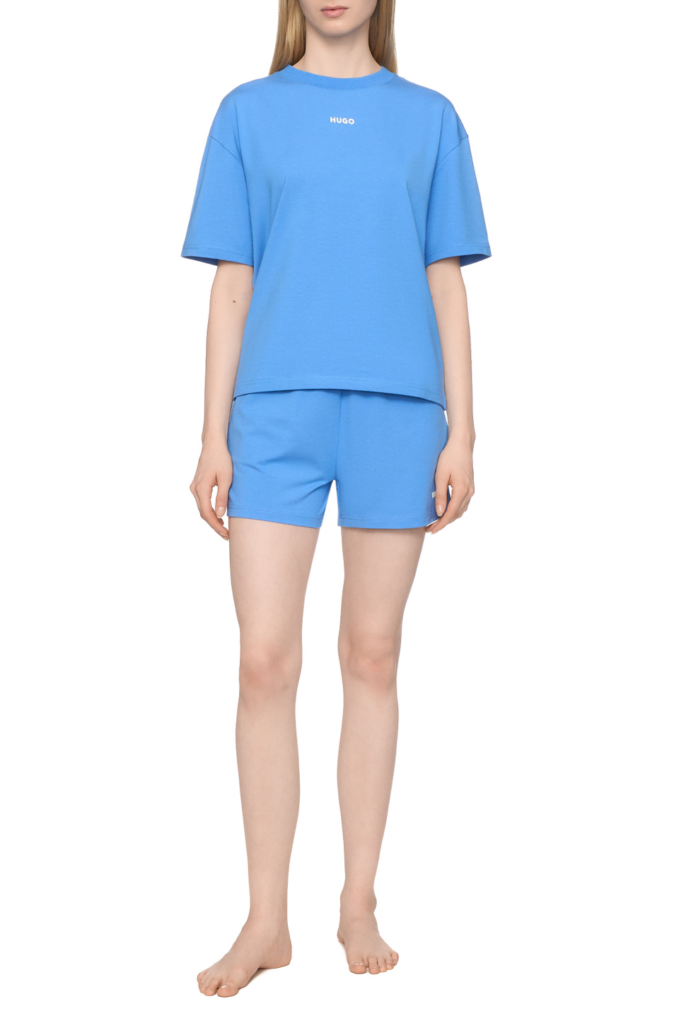 Женский HUGO Шорты с логотипом (цвет ), артикул 50490596 | Фото 3