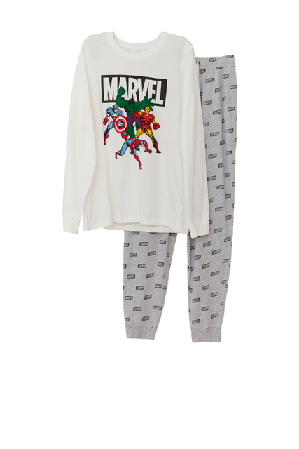 Пижама "Marvel"|Основной цвет:Серый|Артикул:2762180 | Фото 1