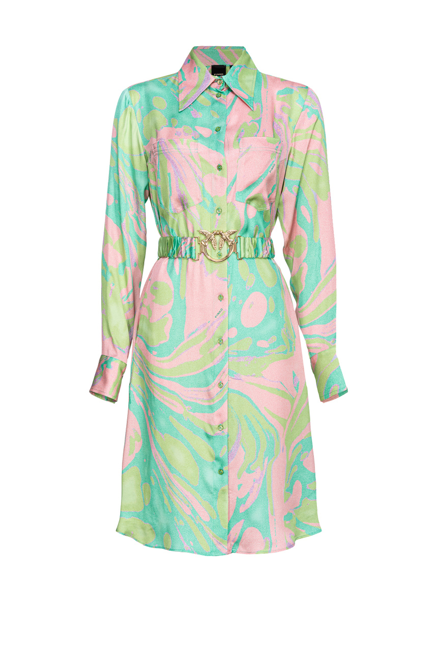 Платье CASSIOPEA с принтом|Основной цвет:Разноцветный|Артикул:103084A1PE | Фото 1