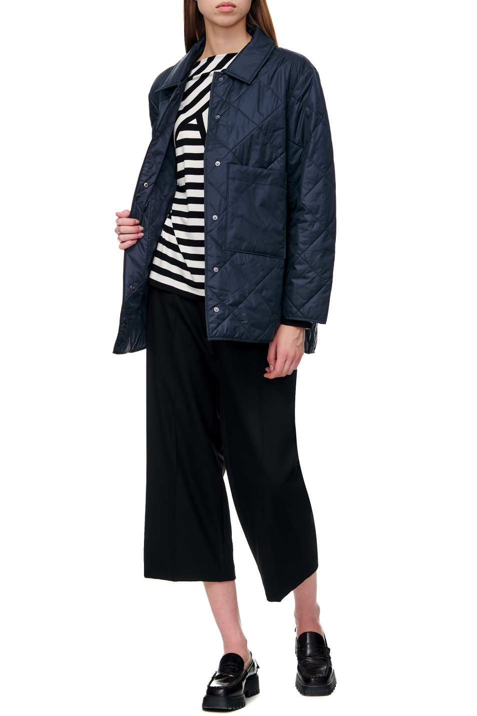 Gerry Weber Стеганая куртка с крупными накладными карманами (цвет ), артикул 955007-31140 | Фото 4