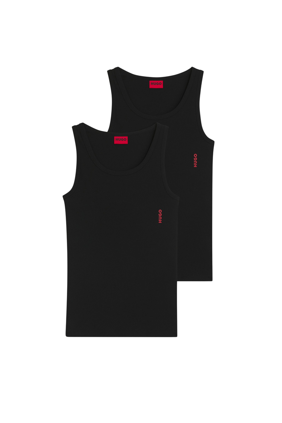 Майка в комплекте из 2 шт|Основной цвет:Черный Мужской HUGO Майка в комплекте из 2 шт (цвет ), артикул 50469778 | Фото 1