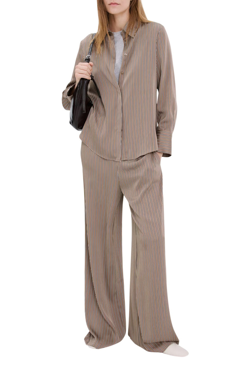 Женский Mango Блузка IDEALE в полоску (цвет ), артикул 27094072 | Фото 2