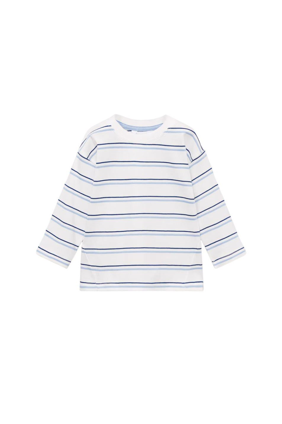 Мальчикам Mango Kids Джемпер MIDBLUE в полоску (цвет ), артикул 87014802 | Фото 1