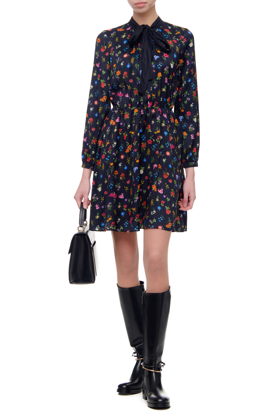 Женский MAX&Co. Платье MILONGA с бантом на воротнике (цвет ), артикул 72210422 | Фото 3