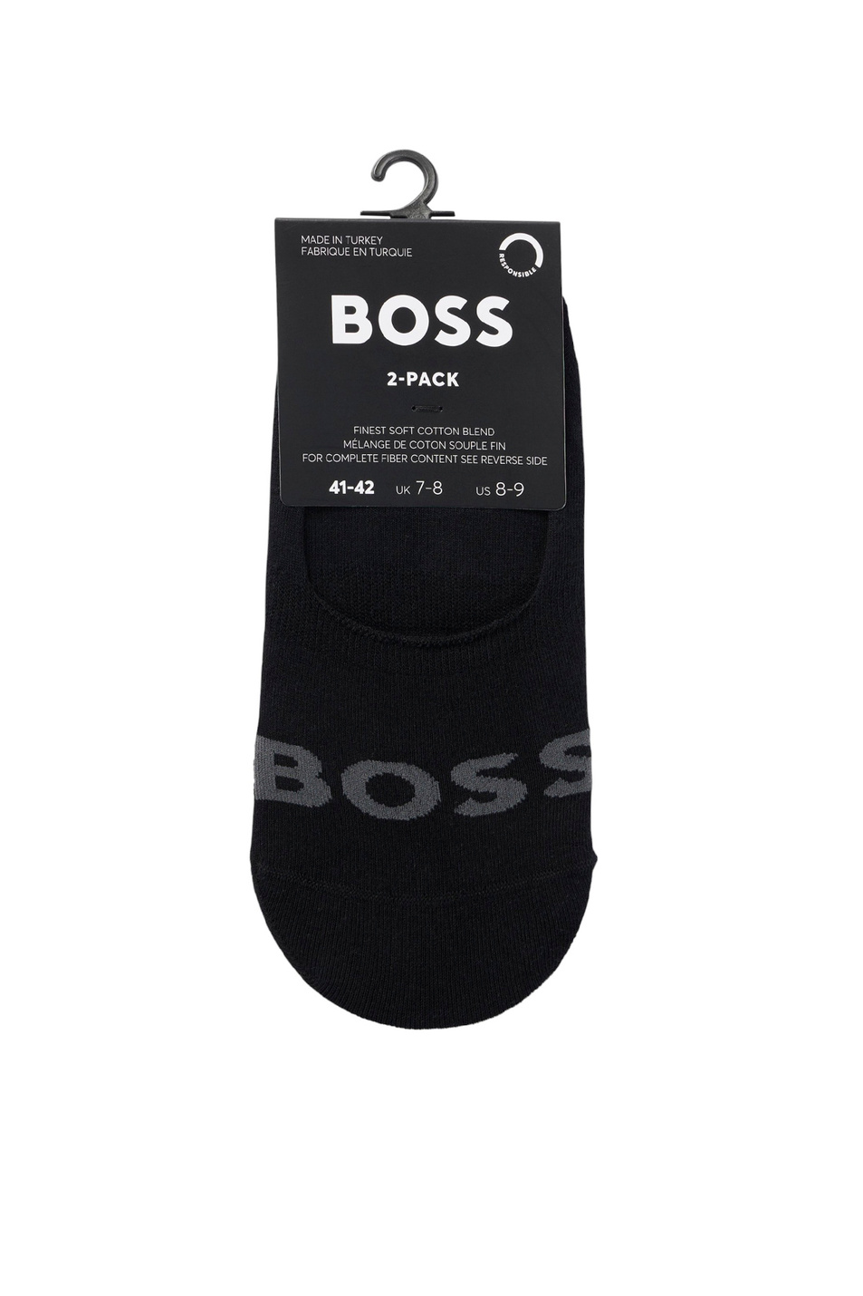 Мужской BOSS Носки с логотипом в комплекте из 2 пар (цвет ), артикул 50516402 | Фото 2