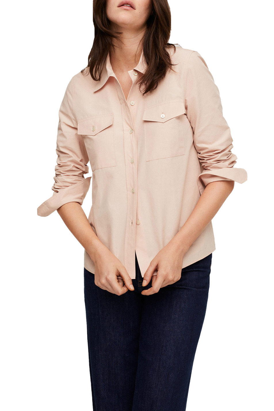 Женский Mango Рубашка PARIS с нагрудным карманом (цвет ), артикул 17015948 | Фото 3