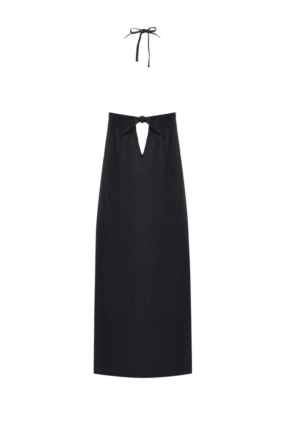 Женский Emporio Armani Платье из льна и вискозы (цвет ), артикул EW000818-AF12201 | Фото 2