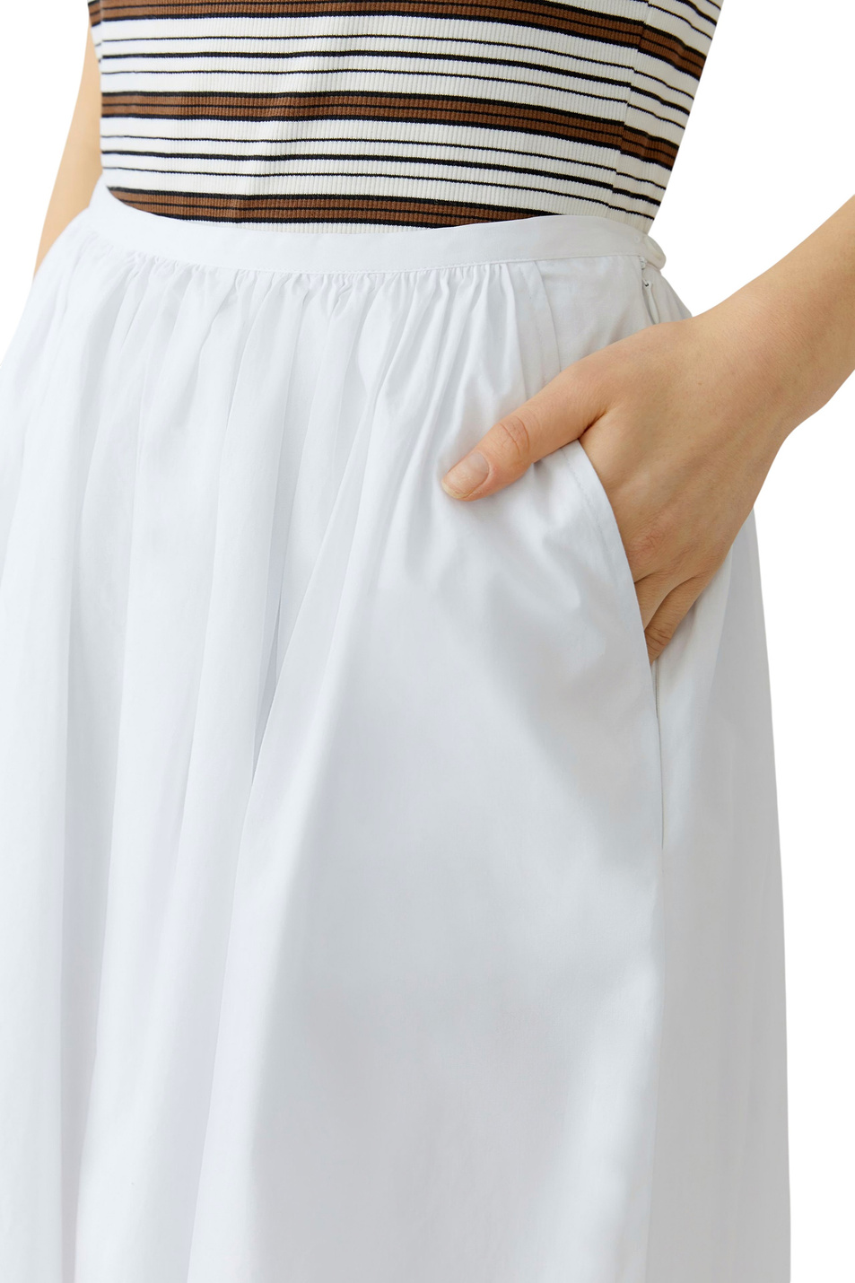 Женский OUI Юбка из хлопка (цвет ), артикул 97106 | Фото 6