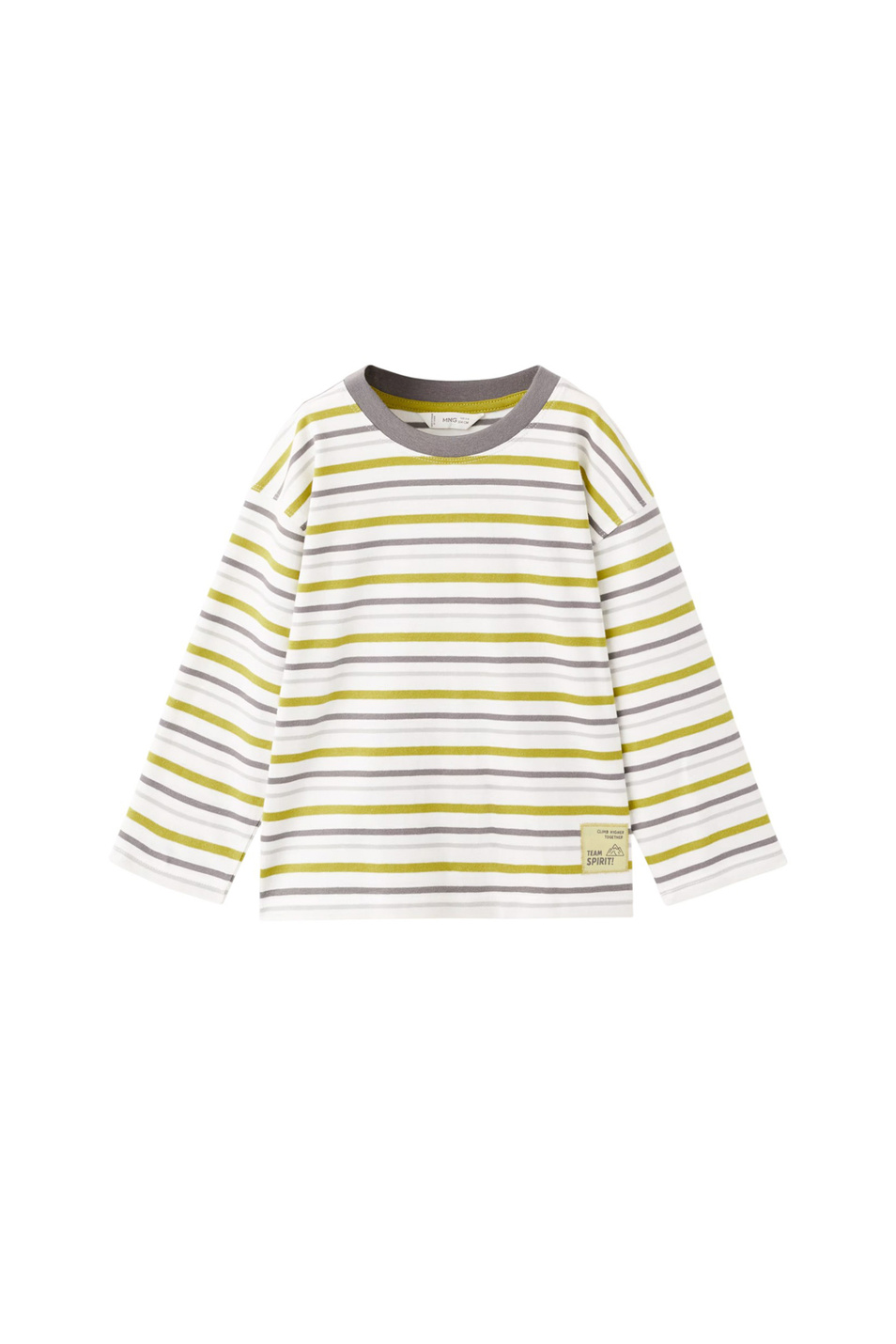 Мальчикам Mango Kids Лонгслив ESPIRITB из хлопка (цвет ), артикул 27033712 | Фото 1
