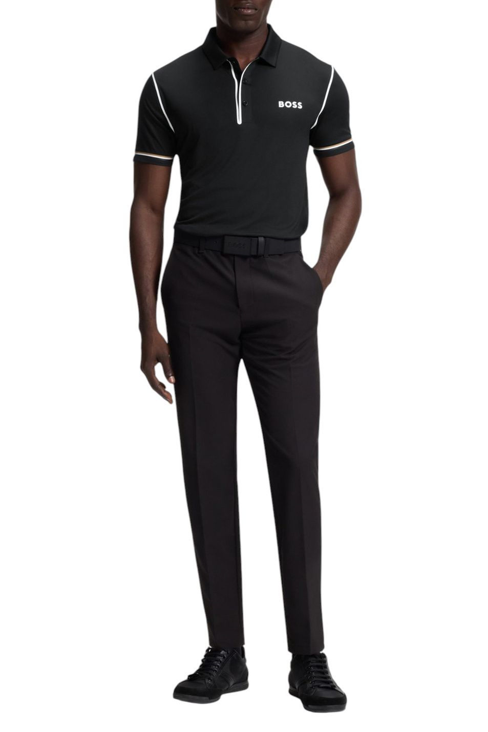 Мужской BOSS Поло с логотипом (цвет ), артикул 50543352 | Фото 2