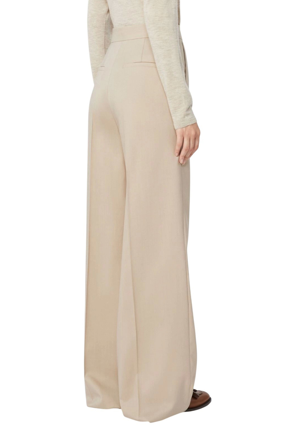 Женский Max Mara Брюки GIRONE из смесовой шерсти (цвет ), артикул 2611131201 | Фото 4
