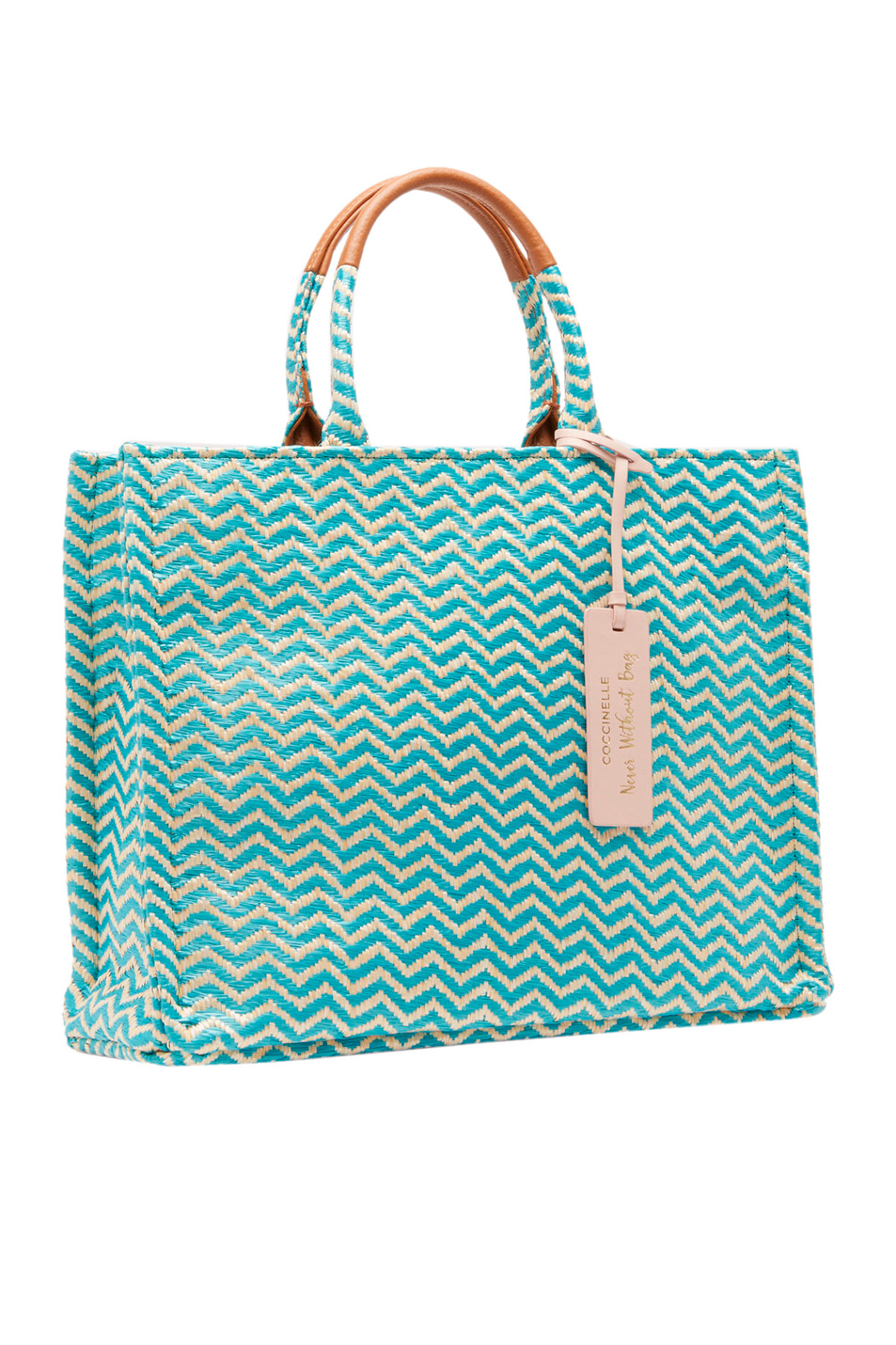 Coccinelle Плетеная сумка-шоппер (цвет ), артикул E1LBF180201 | Фото 2