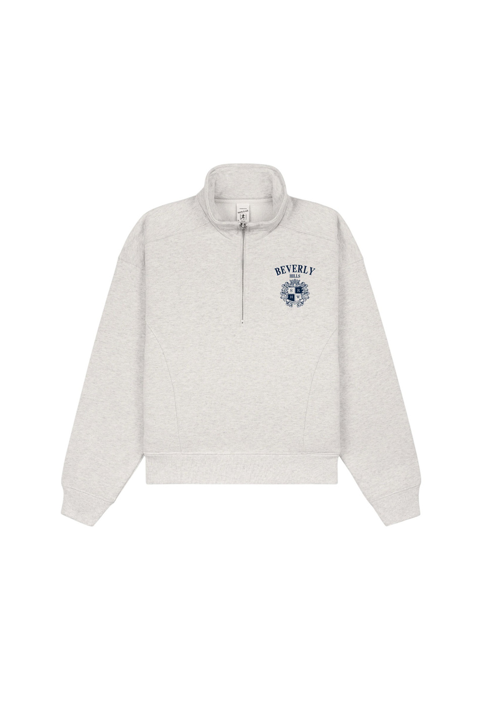 Женский Sporty & Rich Толстовка BH Crest из хлопка (цвет ), артикул ST08164256GY03 | Фото 1