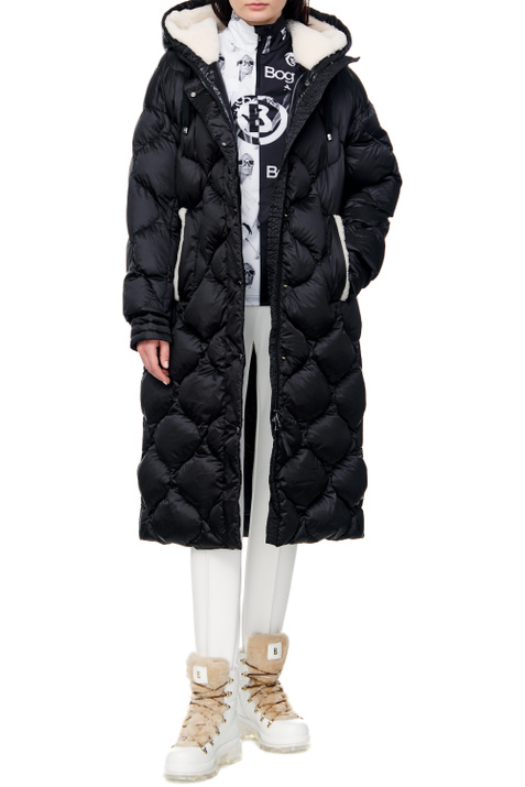 Bogner Стеганое пальто VALLY-DL на молнии и кнопках ( цвет), артикул 46247535 | Фото 4