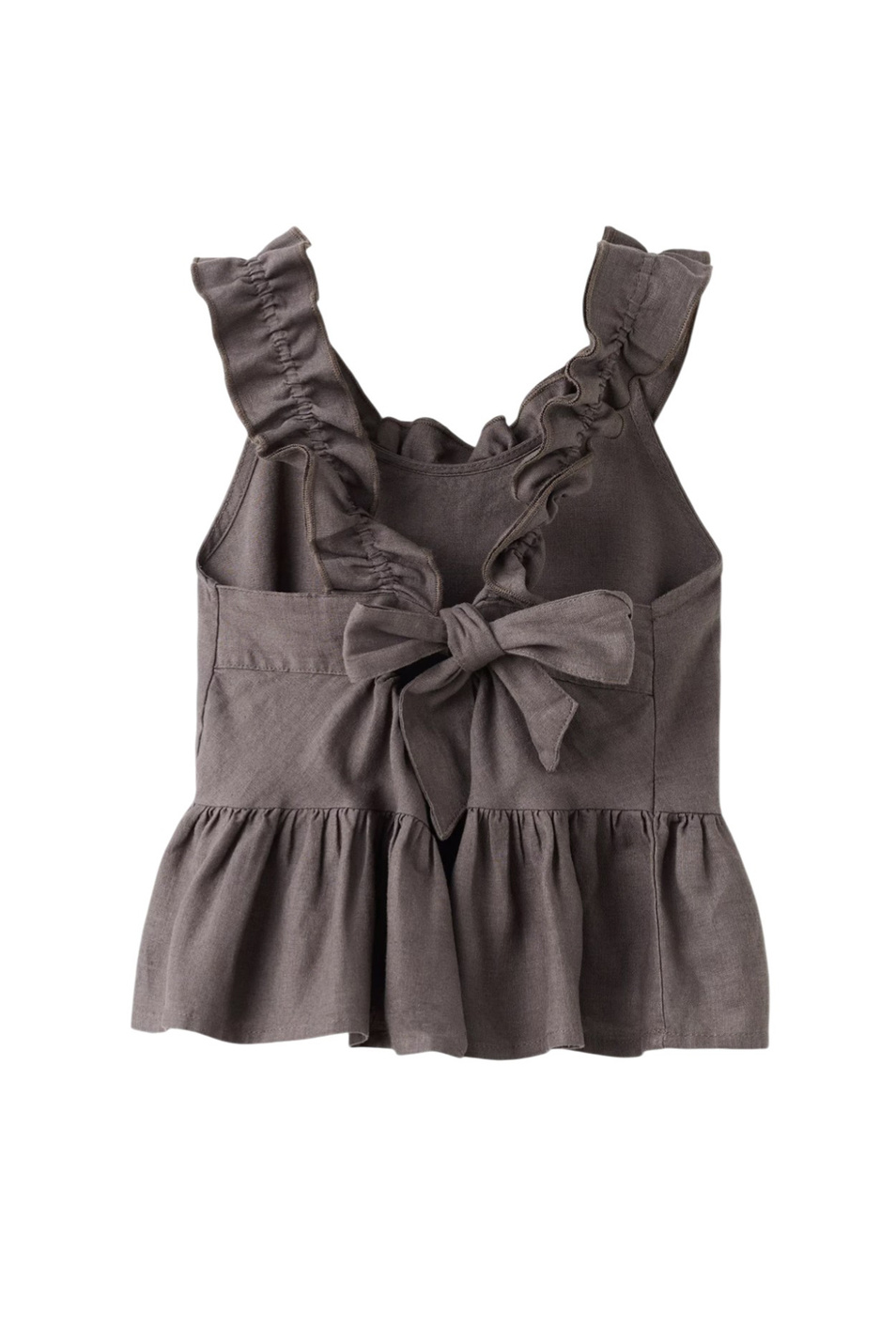Девочкам Mango Kids Топ AVASET с оборками (цвет ), артикул 27046349 | Фото 2