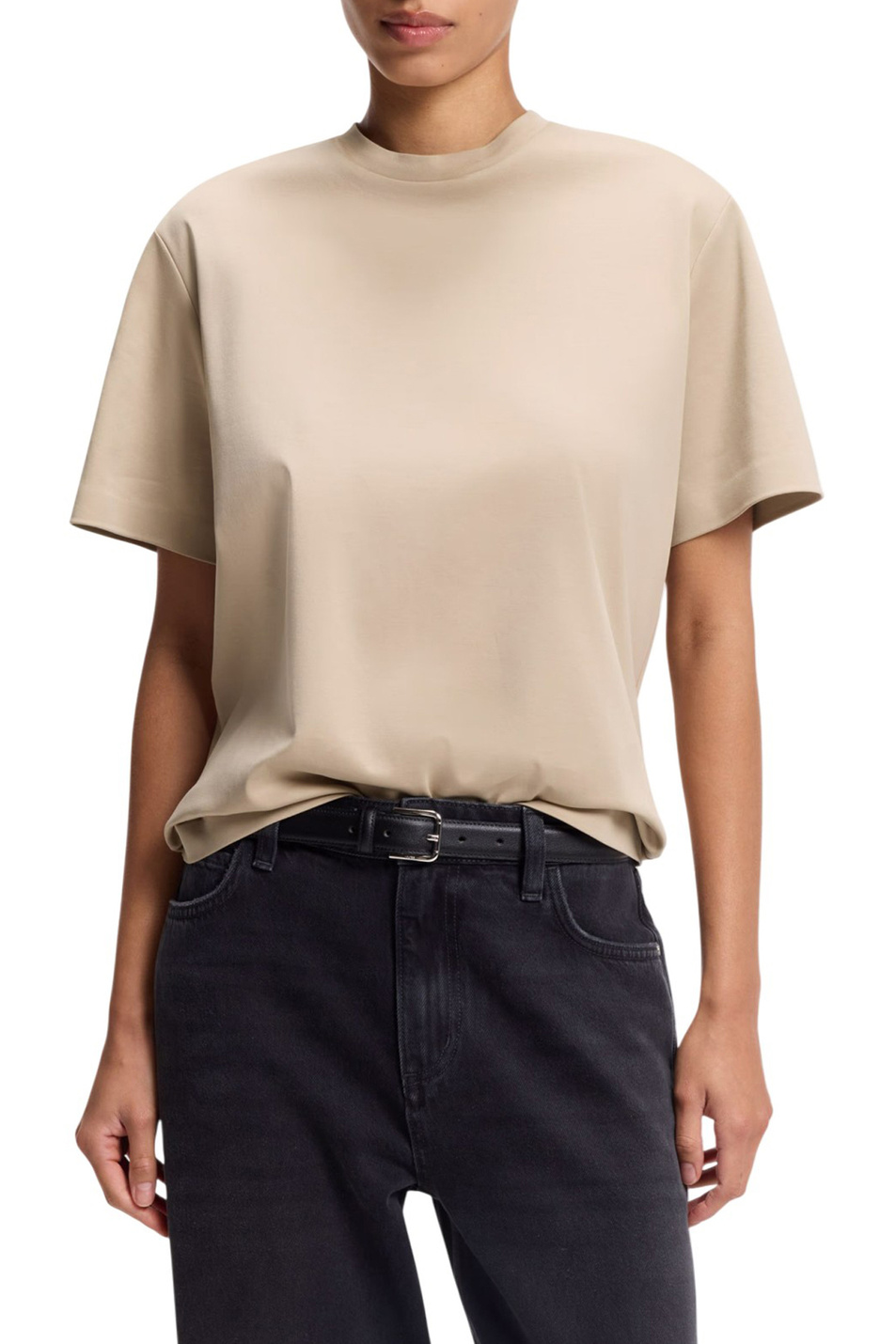 Женский BOSS Футболка Eharpa из хлопка (цвет ), артикул 50552064 | Фото 3