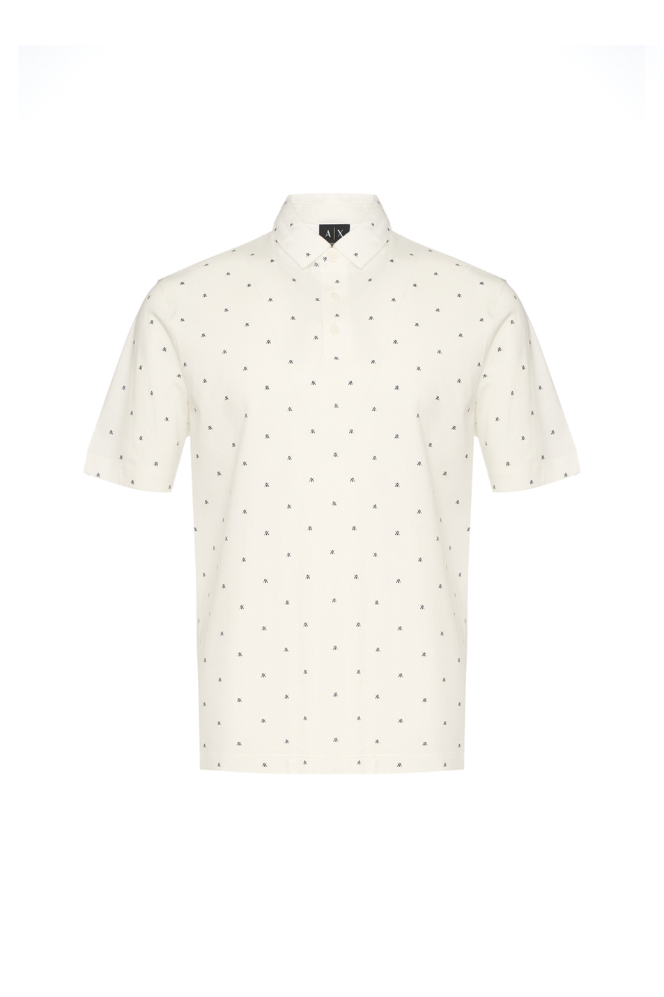 Мужской Armani Exchange Поло из хлопка с принтом (цвет ), артикул XM000735-AF10356 | Фото 1