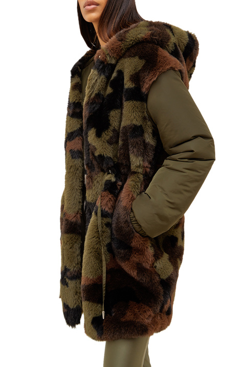 Liu Jo Комбинированная куртка с камуфляжным принтом ( цвет), артикул WF2043E0816 | Фото 4