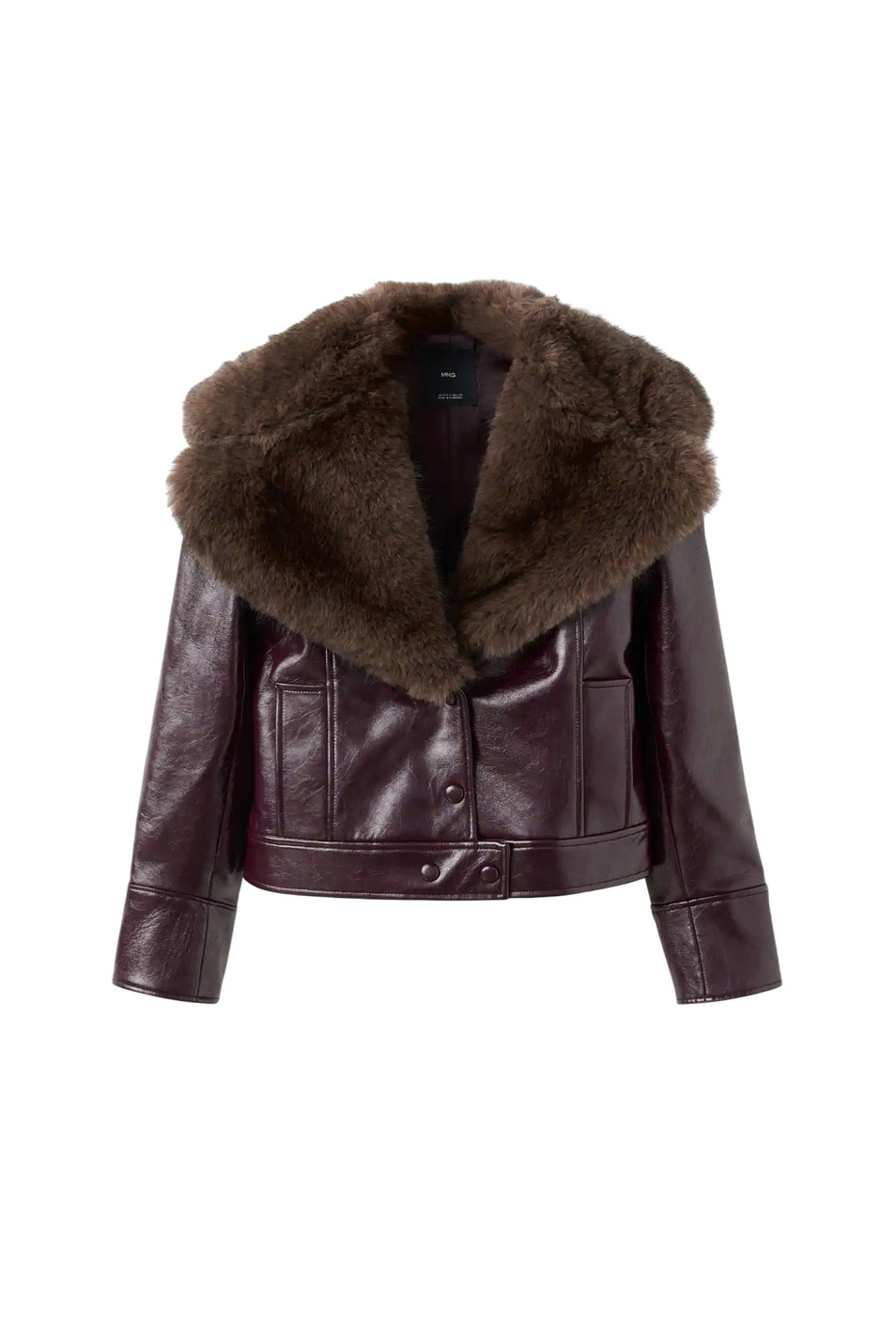 Женский Mango Куртка CLEO из искусственной кожи (цвет ), артикул 17099101 | Фото 1