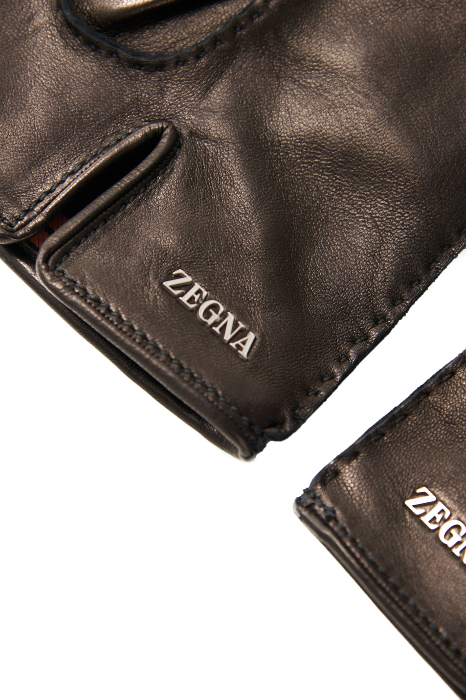Мужской Zegna Перчатки из натуральной кожи (цвет ), артикул Z4G02G-G42-BK1 | Фото 3