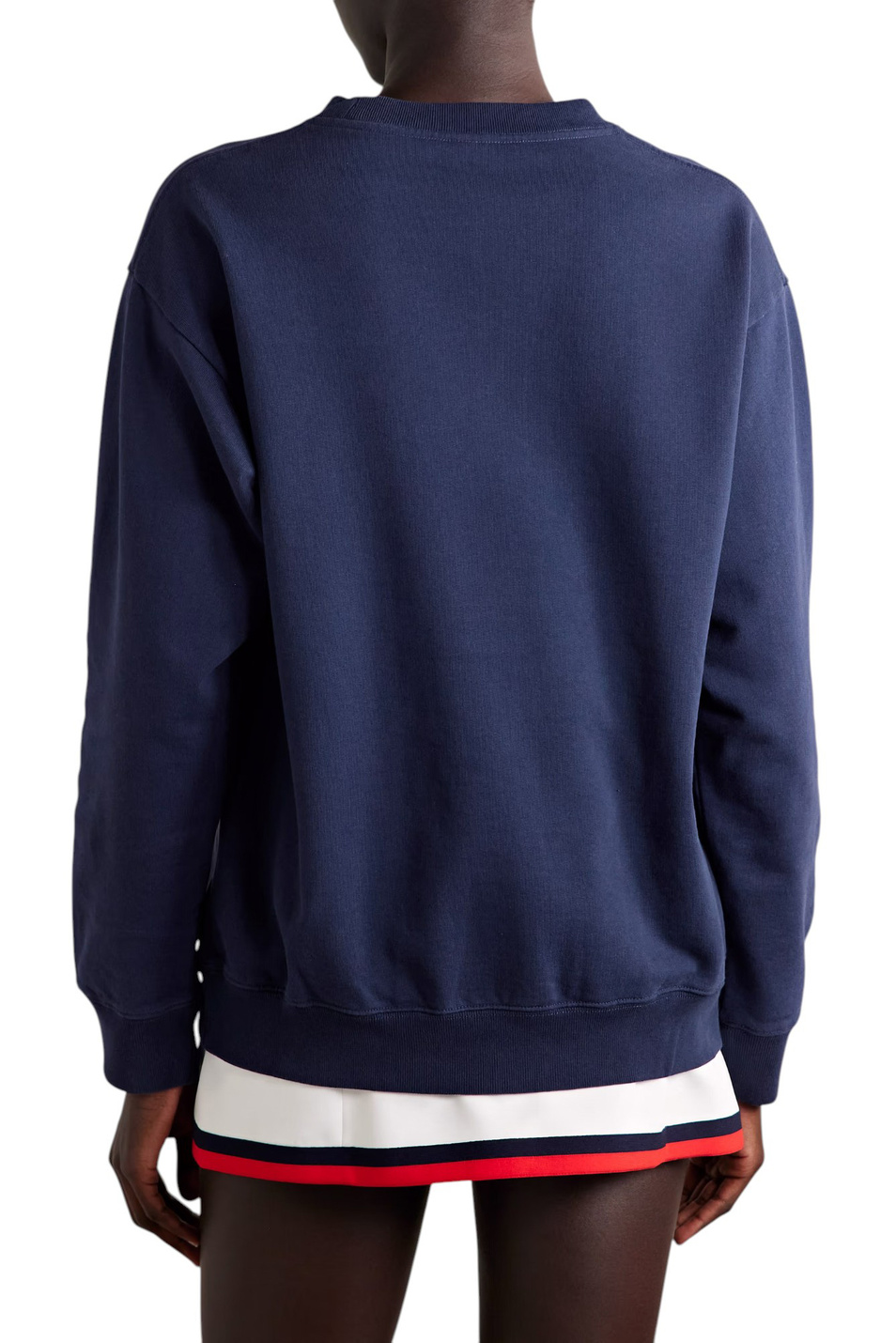 Женский Sporty & Rich Свитшот Vendome Embroidered с логотипом (цвет ), артикул ST071602231BL106 | Фото 4