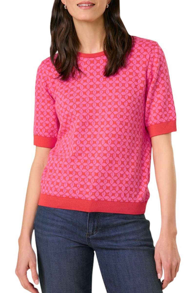 Женский Gerry Weber Джемпер с короткими рукавами (цвет ), артикул 571024-35716 | Фото 3
