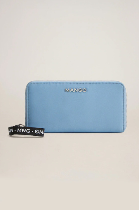 Mango Кошелек NOLAN (Голубой цвет), артикул 77080559 | Фото 1