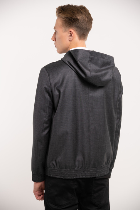 HUGO Куртка с капюшоном из натуральной шерсти ( цвет), артикул 50435457 | Фото 5