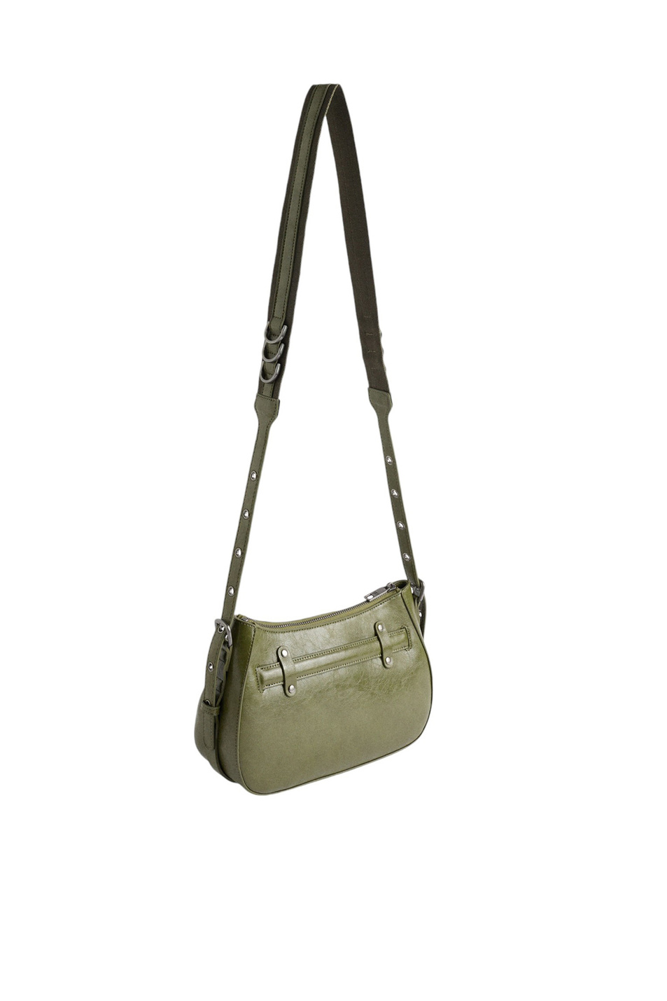 Сумка через плечо с заклепками|Основной цвет:Хаки Женский Parfois Сумка через плечо с заклепками (цвет ), артикул 225502 | Фото 2