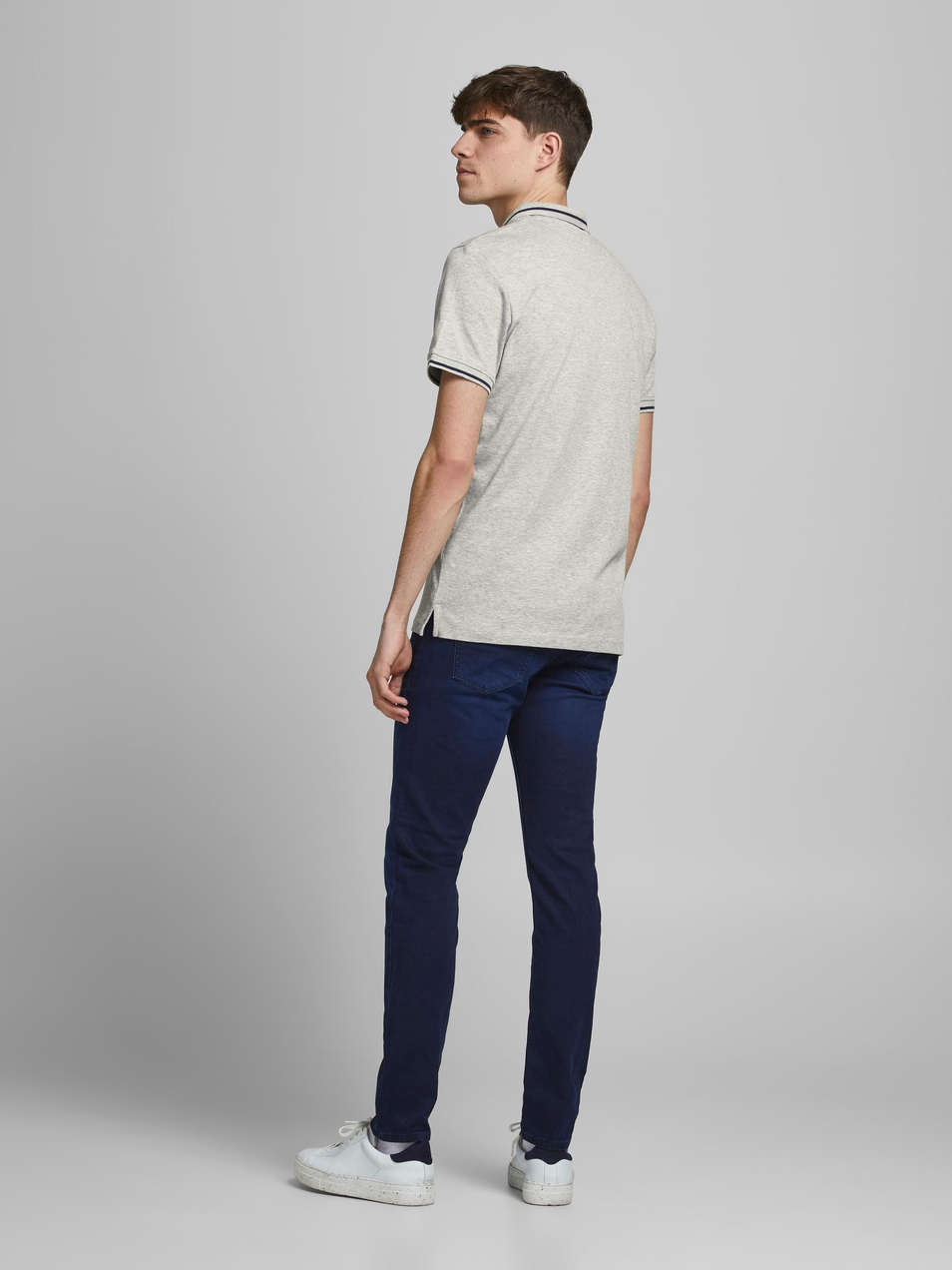 Мужской Jack & Jones Футболка поло из джерси (цвет ), артикул 12180891 | Фото 3