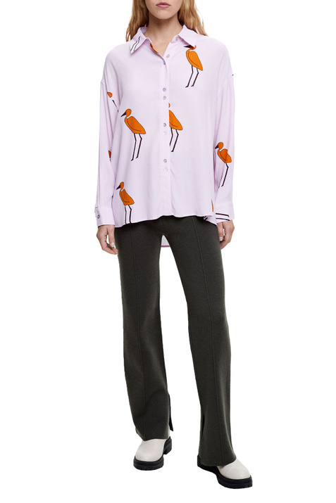 Parfois Рубашка с длинным рукавом и принтом ( цвет), артикул 204157 | Фото 2