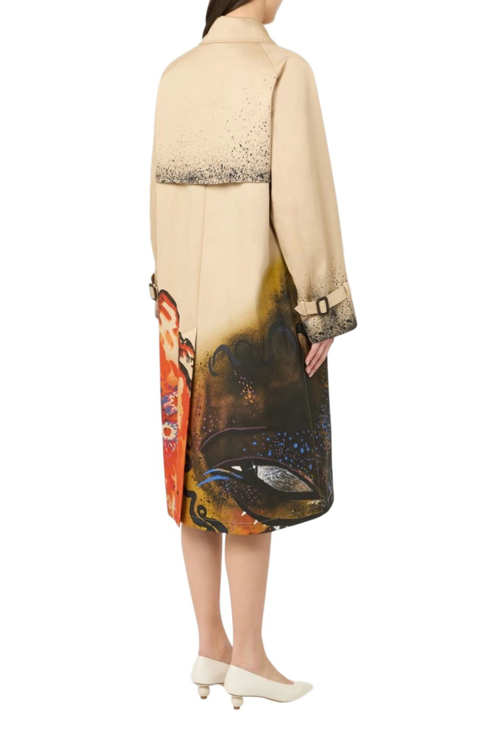 Женский Weekend Max Mara Тренч PECCATI с принтом (цвет ), артикул 2615021046 | Фото 4